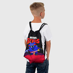 Рюкзак-мешок Ниндзя ЭШ Ash Brawl Stars, цвет: 3D-принт — фото 2