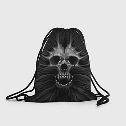 Рюкзак-мешок ЧЕРЕП С КЛЫКАМИ, цвет: 3D-принт