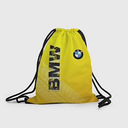 Рюкзак-мешок BMW СЛЕДЫ ШИН БМВ, цвет: 3D-принт
