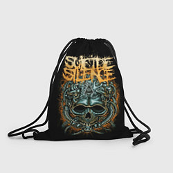 Рюкзак-мешок Suicide Silence, цвет: 3D-принт