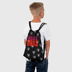 Рюкзак-мешок Ламборджини, цвет: 3D-принт — фото 2