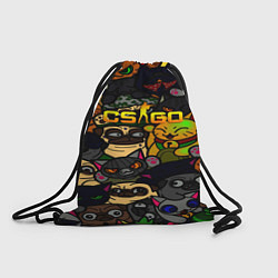 Рюкзак-мешок CS GO AWP SKIN, цвет: 3D-принт