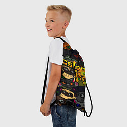 Рюкзак-мешок CS GO AWP SKIN, цвет: 3D-принт — фото 2