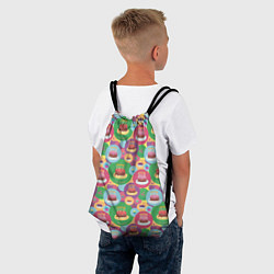 Рюкзак-мешок Торт, цвет: 3D-принт — фото 2
