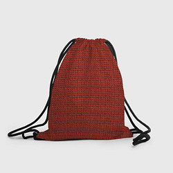 Рюкзак-мешок Красная вязь, цвет: 3D-принт