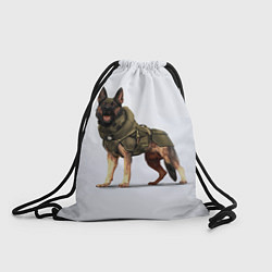 Рюкзак-мешок Служебная собака К9 K9, цвет: 3D-принт