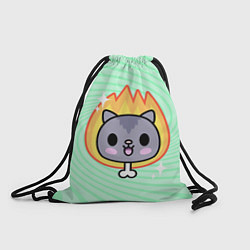Рюкзак-мешок Toca Boca Cat, цвет: 3D-принт