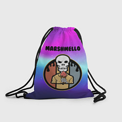 Рюкзак-мешок MARSHMELLO МАРШМЕЛЛОУ Z, цвет: 3D-принт