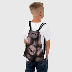 Рюкзак-мешок Кофейные зёрна, цвет: 3D-принт — фото 2