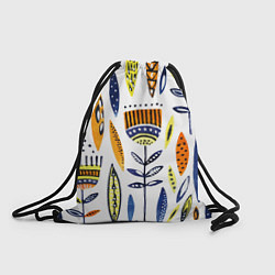 Рюкзак-мешок Цветы фараона, цвет: 3D-принт