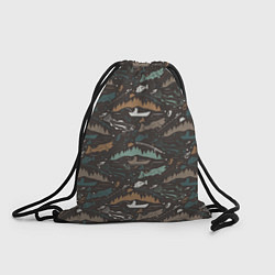 Рюкзак-мешок На Рыбалке, цвет: 3D-принт