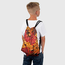 Рюкзак-мешок Живопись коррозии металла, цвет: 3D-принт — фото 2