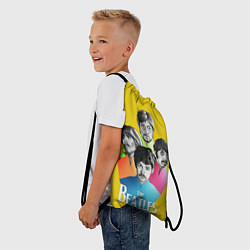 Рюкзак-мешок Банда Битлов, цвет: 3D-принт — фото 2
