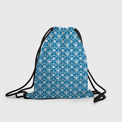Рюкзак-мешок Снеговик Хоккей, цвет: 3D-принт