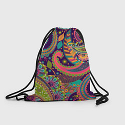 Рюкзак-мешок Яркий красочный узор, цвет: 3D-принт