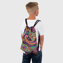 Рюкзак-мешок Яркий красочный узор, цвет: 3D-принт — фото 2