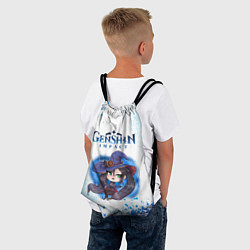 Рюкзак-мешок Мона Геншин Импакт, цвет: 3D-принт — фото 2