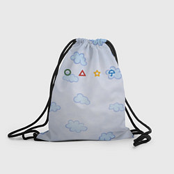 Рюкзак-мешок Ojingeo geim - Облака, цвет: 3D-принт