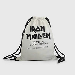 Рюкзак-мешок Live at Donington - Iron Maiden, цвет: 3D-принт