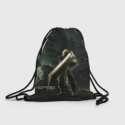 Рюкзак-мешок Клауд Страйф FF7, цвет: 3D-принт