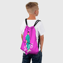 Рюкзак-мешок Опасный 218, цвет: 3D-принт — фото 2