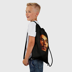 Рюкзак-мешок Bob Marley Art, цвет: 3D-принт — фото 2