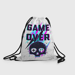 Рюкзак-мешок Game OVER - NEON 3D, цвет: 3D-принт
