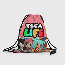 Рюкзак-мешок Toca Life, цвет: 3D-принт