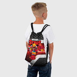 Рюкзак-мешок Meg Brawl Stars game, цвет: 3D-принт — фото 2