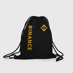 Рюкзак-мешок БИНАНС ЛОГО КАРБОН BINANCE LOGO, цвет: 3D-принт