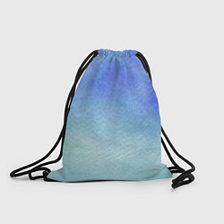 Рюкзак-мешок Небесная синева, цвет: 3D-принт