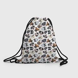 Рюкзак-мешок Разные Породы Собак, цвет: 3D-принт
