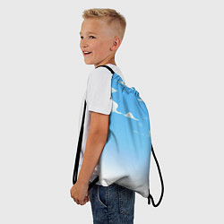 Рюкзак-мешок Летнее небо, цвет: 3D-принт — фото 2
