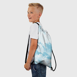 Рюкзак-мешок Плотные облака, цвет: 3D-принт — фото 2