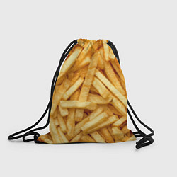 Рюкзак-мешок Картошка фриФастфуд, цвет: 3D-принт