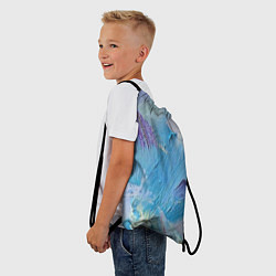 Рюкзак-мешок Оставленная краска, цвет: 3D-принт — фото 2