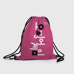 Рюкзак-мешок Игра в кальмара: логотип, цвет: 3D-принт