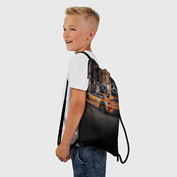 Рюкзак-мешок Мерседес АМГ в стиле Loft, цвет: 3D-принт — фото 2