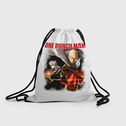 Рюкзак-мешок Сайтама и Генос One Punch-Man, цвет: 3D-принт