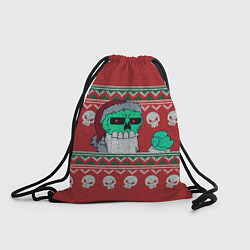 Рюкзак-мешок Свитер Занта, цвет: 3D-принт