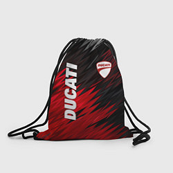 Рюкзак-мешок DUCATI RED STYLE MOTOCYCLE, цвет: 3D-принт