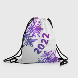 Рюкзак-мешок Новый Год 2022!!!, цвет: 3D-принт