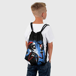 Рюкзак-мешок Плохой санта 2022, цвет: 3D-принт — фото 2