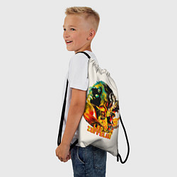 Рюкзак-мешок Группа Led Zeppelin арт, цвет: 3D-принт — фото 2
