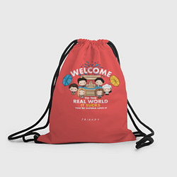Рюкзак-мешок Фонтан Friends, цвет: 3D-принт