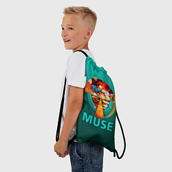 Рюкзак-мешок The Resistance - Muse, цвет: 3D-принт — фото 2