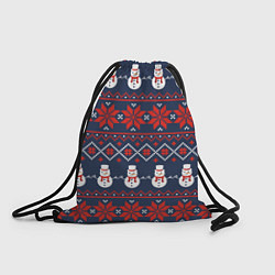 Рюкзак-мешок Christmas Background, цвет: 3D-принт