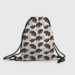 Рюкзак-мешок Такса Dachshund Dog, цвет: 3D-принт