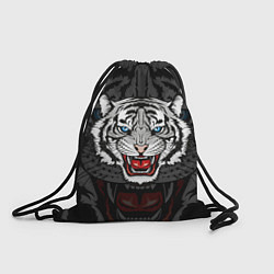 Рюкзак-мешок ЧЁРНЫЙ ТИГР BLACK TIGER УЗОР, цвет: 3D-принт