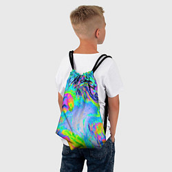 Рюкзак-мешок ААА яркий узор, цвет: 3D-принт — фото 2
